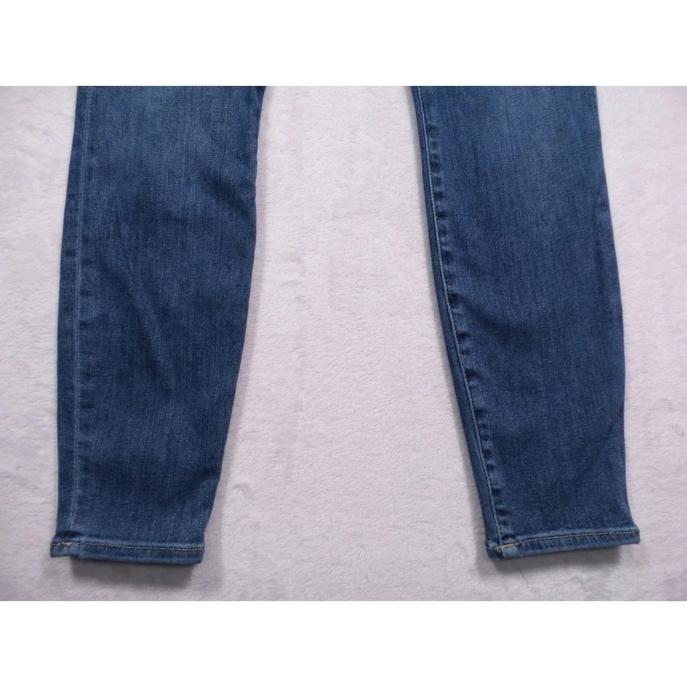 7 For All Mankind Jeans Womens Size 26 Blue Denim Aubrey High Waist Ankle Skinny
